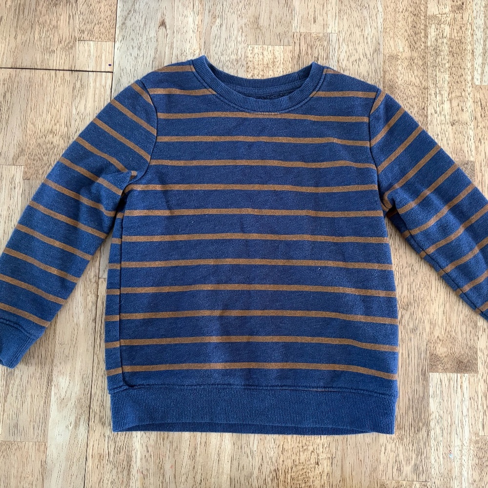Striped sweatshirt (5T)